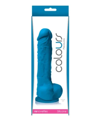 COLOURS PLEASURES 5IN DILDO BLUE