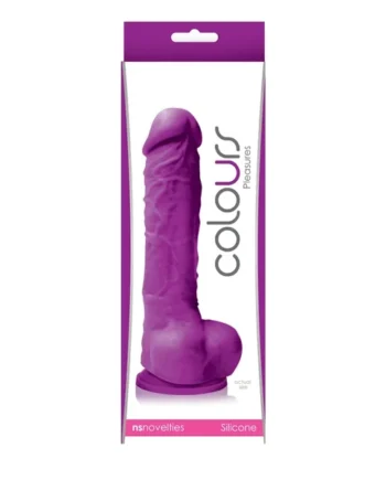 Colours pleasures 5in dildo purple