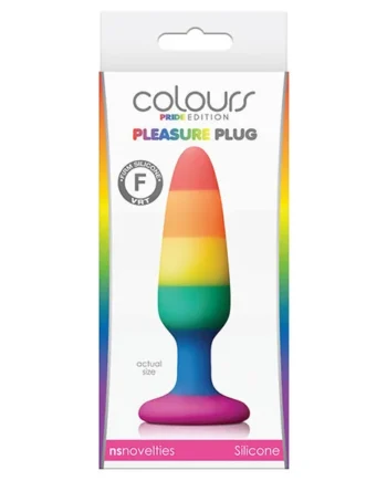 Colours Pride Edition Pleasure Plug - Rainbow