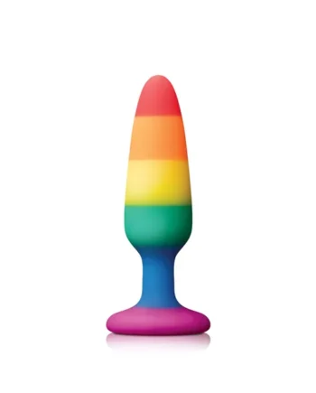 COLOURS PRIDE EDITION PLEASURE PLUG SMALL RAINBOW
