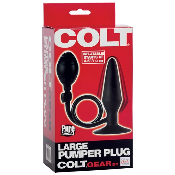 Colt Large Pumper Plug - Black