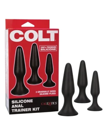 COLT Silicone Anal Trainer Kit – Black