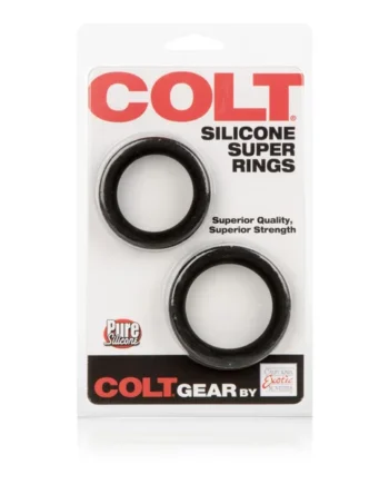 Colt Silicone Super Rings - Black