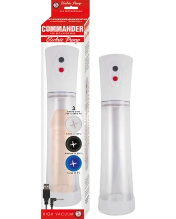 Commander Electric Pump - Clear
