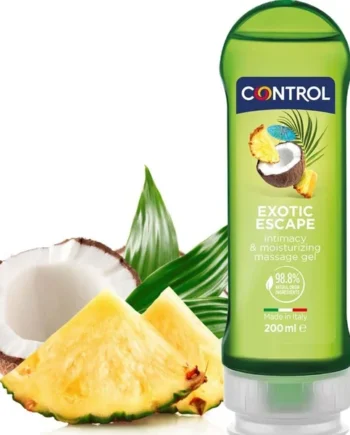 CONTROL - 2 EN 1 MASSAGE & PLEASURE EXOTIC 200 ML