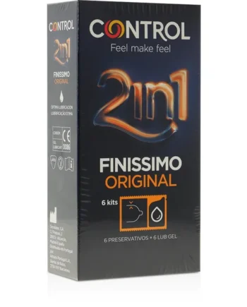 CONTROL - FINISIMO DUO + LUBRICANT 6 UNITS