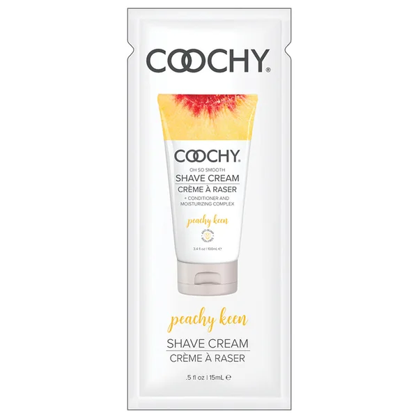 Coochy Oh So Smooth Shave Cream - Peachy Keen 0.5oz