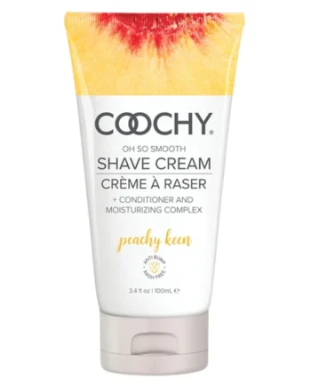 Coochy Oh So Smooth Shave Cream - Peachy Keen 3.4 Fl Oz 100ml
