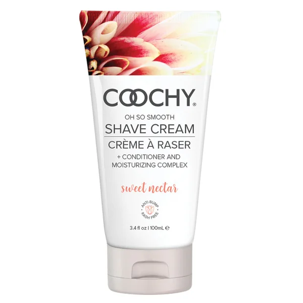 Coochy Oh So Smooth Shave Cream - Sweet Nectar 3.4oz