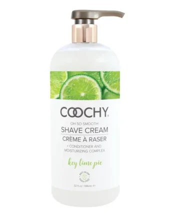 COOCHY Shave Cream – 32 oz Key Lime Pie