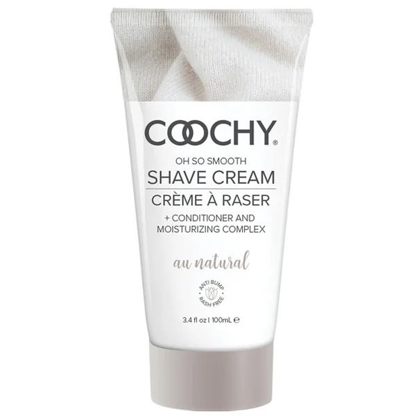 COOCHY SHAVE CREAM AU NATURAL 3.4 OZ