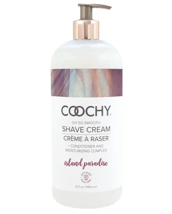 COOCHY SHAVE CREAM ISLAND PARADISE 32 OZ