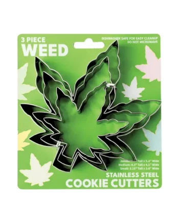 Cookie Cutter Sets - 3 pc Weed