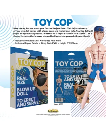 Cop - Inflatable Party Doll