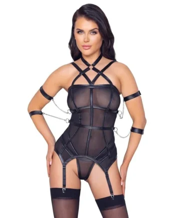 Cottelli Bondage Basque And String