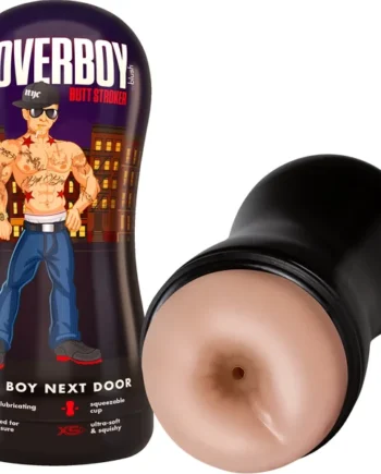 Coverboy The Bad Boy Next Door Self Lubricating Anal Penis Stroker By Blush - Vanilla