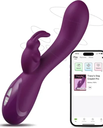 Craybit Pro App-controlled Rabbit Vibrator