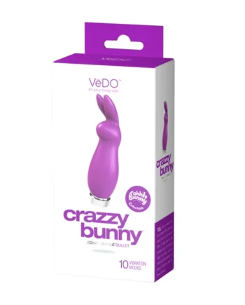 Crazzy Bunny Rechargeable Bullet - Perfectly Purple