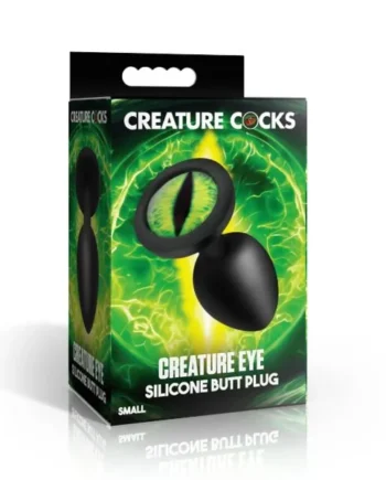 CREATURE COCK CREATURE EYE SILICONE BUTT PLUG SMALL