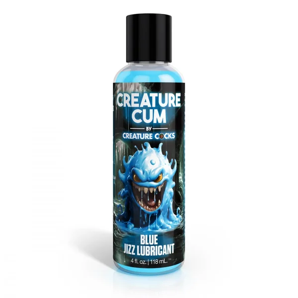 Creature Cocks Creature Cum Blue Water-Based Lubricant