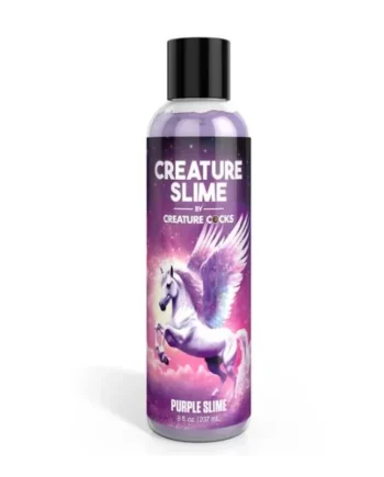 CREATURE COCKS CREATURE SLIME WATER BASED PURPLE SLIME LUBE 8OZ