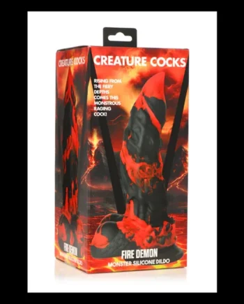 Creature Cocks Fire Demon Dildo by XR