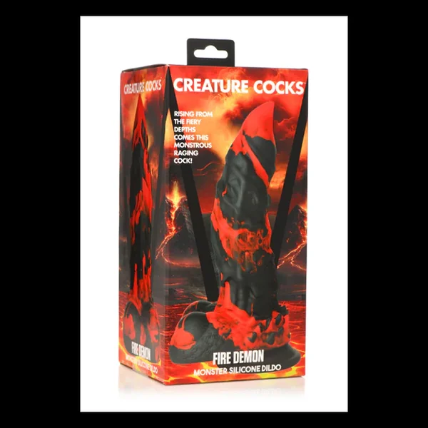 Creature Cocks Fire Demon Dildo by XR