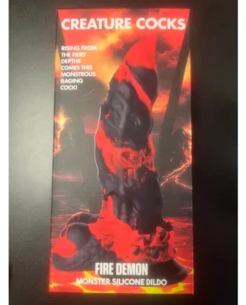 Creature Cocks Fire Demon Monster Dildo