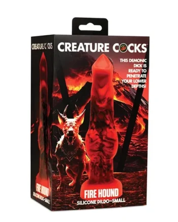 Creature Cocks Fire Hound Silicone Dildo
