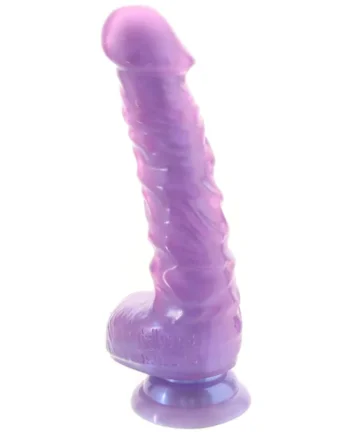 Crystal Cote Dildo in Purple