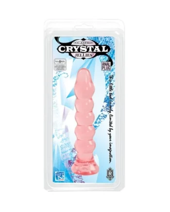 Crystal Jellie Anal Plug - Pink