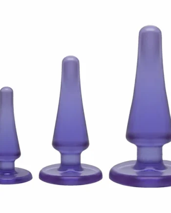 CRYSTAL JELLIES ANAL KIT PURPLE