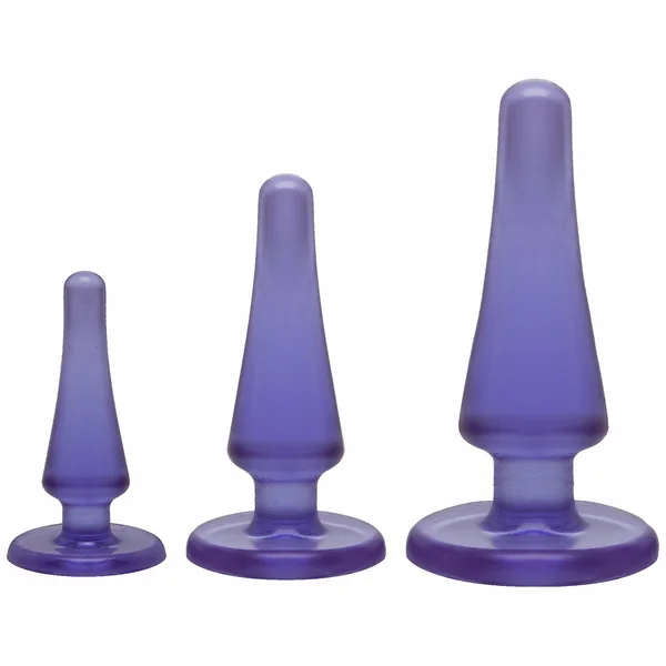 CRYSTAL JELLIES ANAL KIT PURPLE
