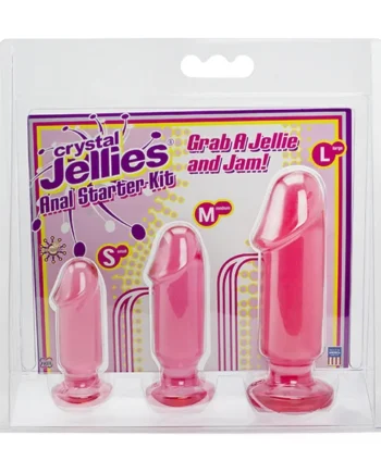 Crystal Jellies Anal Starter Kit – Pink