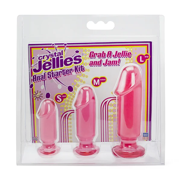Crystal Jellies Anal Starter Kit – Pink