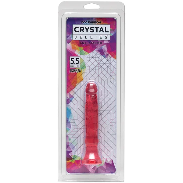 Crystal Jellies Anal Starter - Pink 5.5"