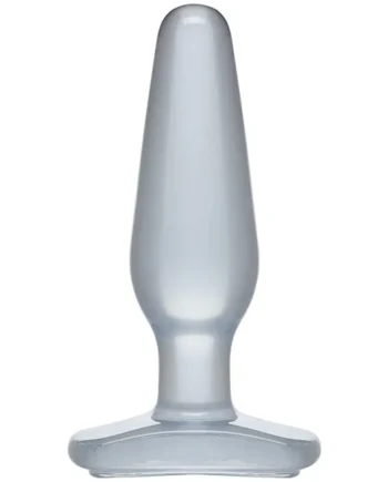 Crystal Jellies Butt Plug - Medium - Clear