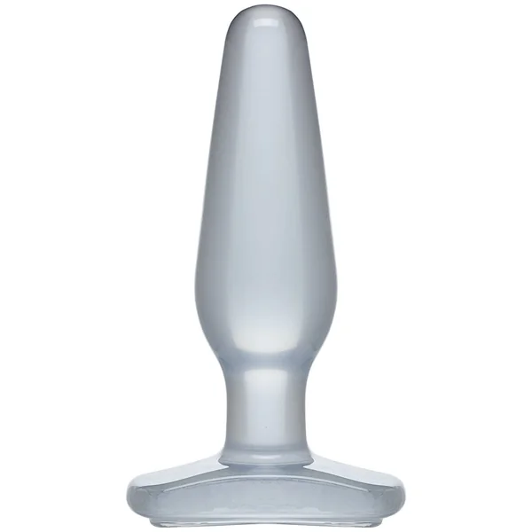 Crystal Jellies Butt Plug - Medium - Clear