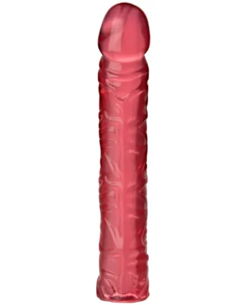 Crystal Jellies Classic Dong 10 Inch - Pink