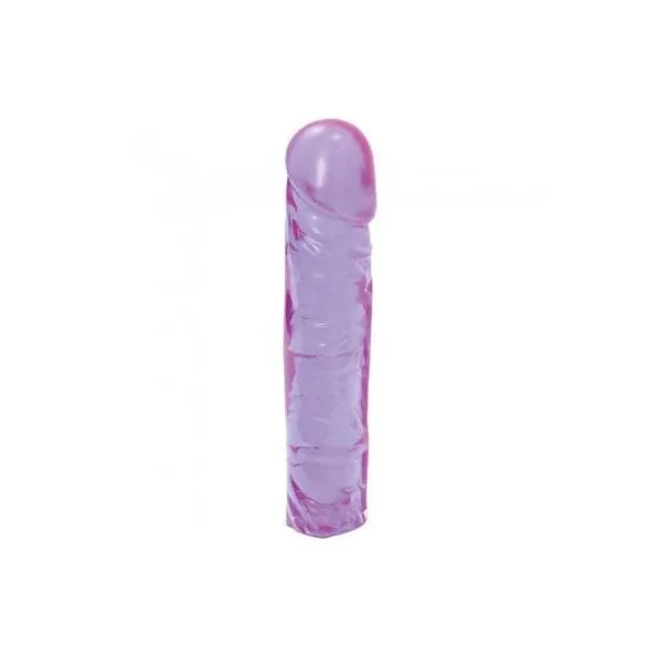 Crystal Jellies Classic Dong 8 Inch - Purple