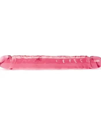 Crystal Jellies Double Dong – Pink 12 inch