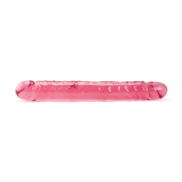 Crystal Jellies Double Dong – Pink 12 inch