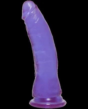 CRYSTAL JELLIES THIN DONG 7 IN PURPLE