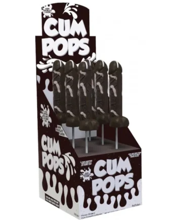 CUM COCK POPS DARK CHOCOLATE 6PC DISPLAY