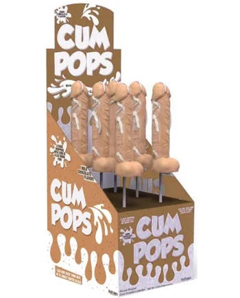 Cum Cock Pops Milk Chocolate Flavored Dp 6pcs/per