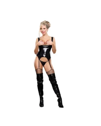 Cupless Merry Widow Lo Black S/M