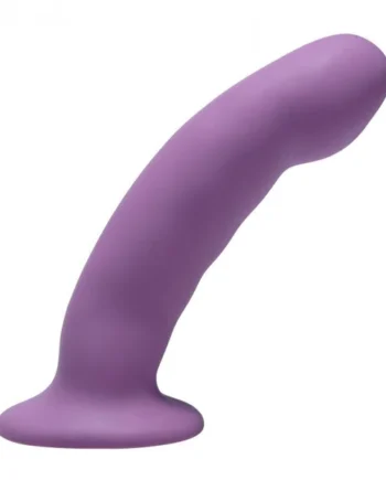 Curved Silicone Strap-On Dildo