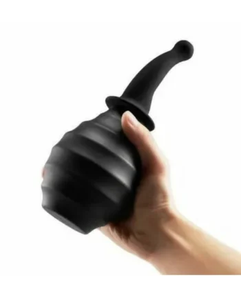 Curved Tip Ribbed Bulb Anal Douches Anal Sex Cleaner