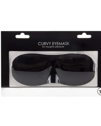 Curvy Eyemask for Naughty Pleasure - Black