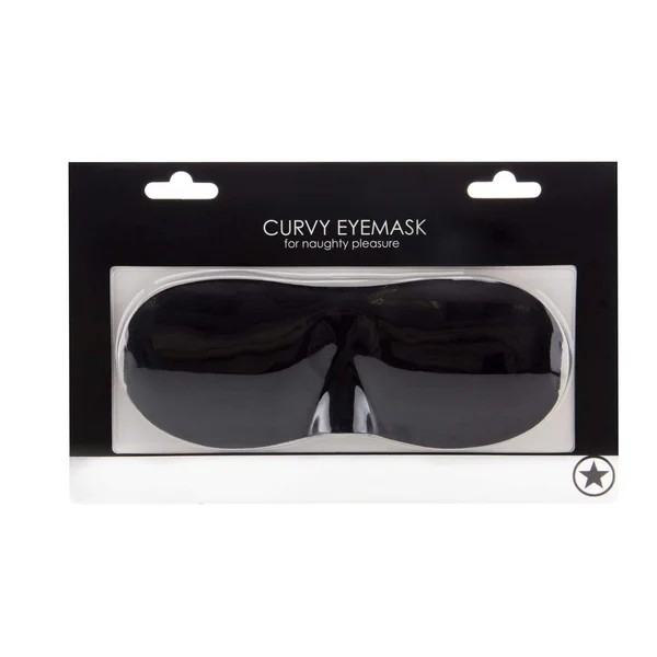 Curvy Eyemask for Naughty Pleasure - Black